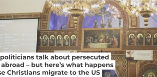 Coptic Easter liturgy, East Brunswick, N.J., April 2017. Candace Lukasik, CC BY-SA